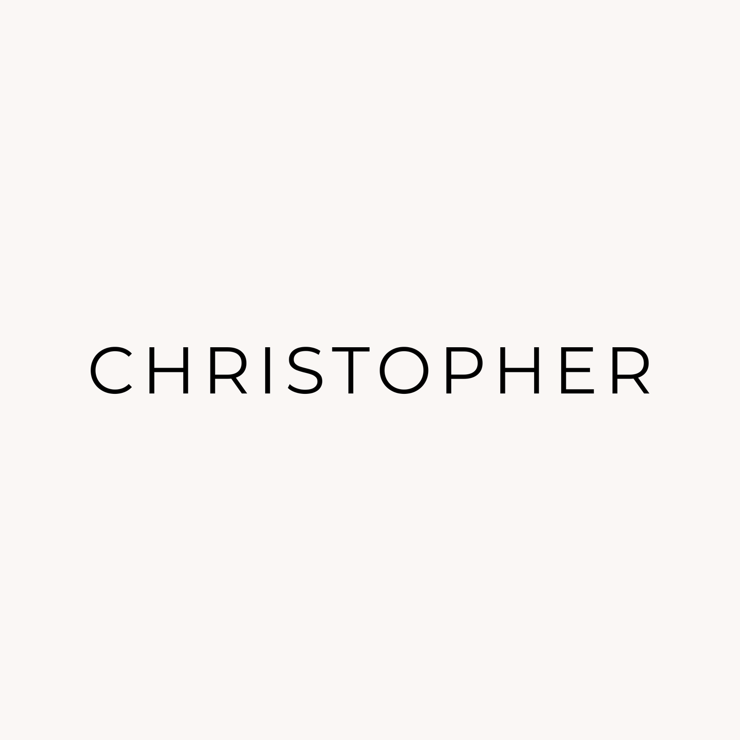 Christopher with Heart