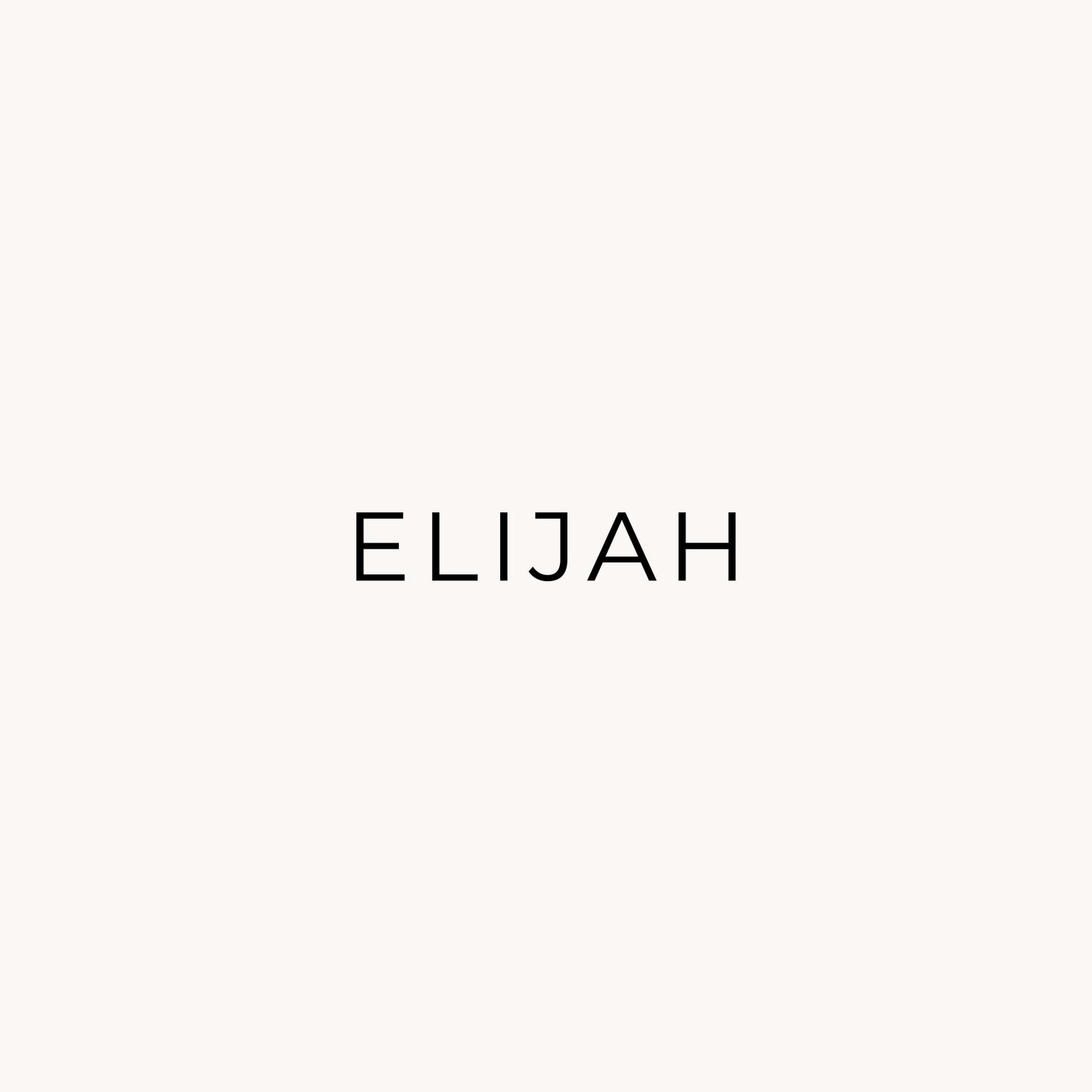 Elijah with Heart