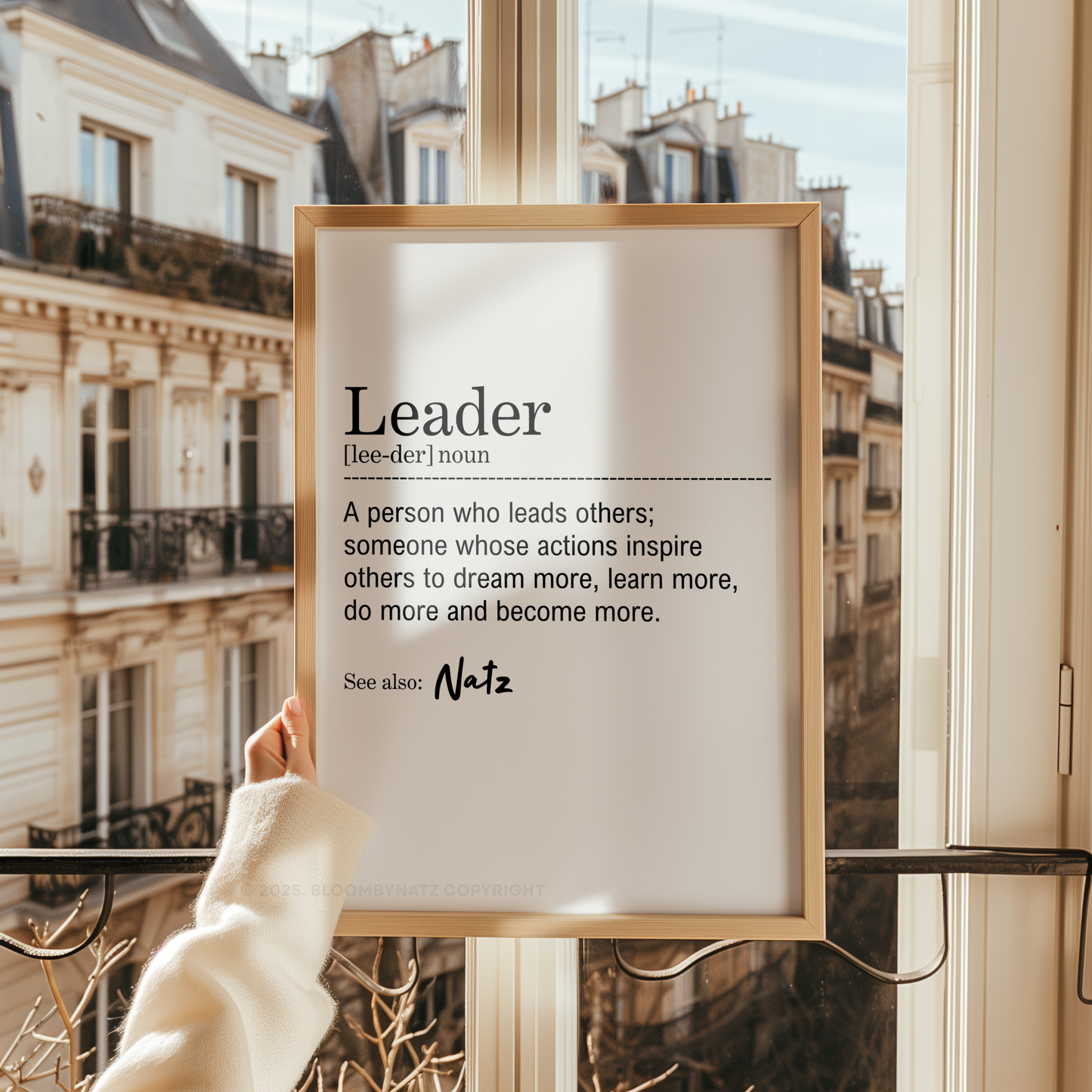 Personalized Leader Digital Print