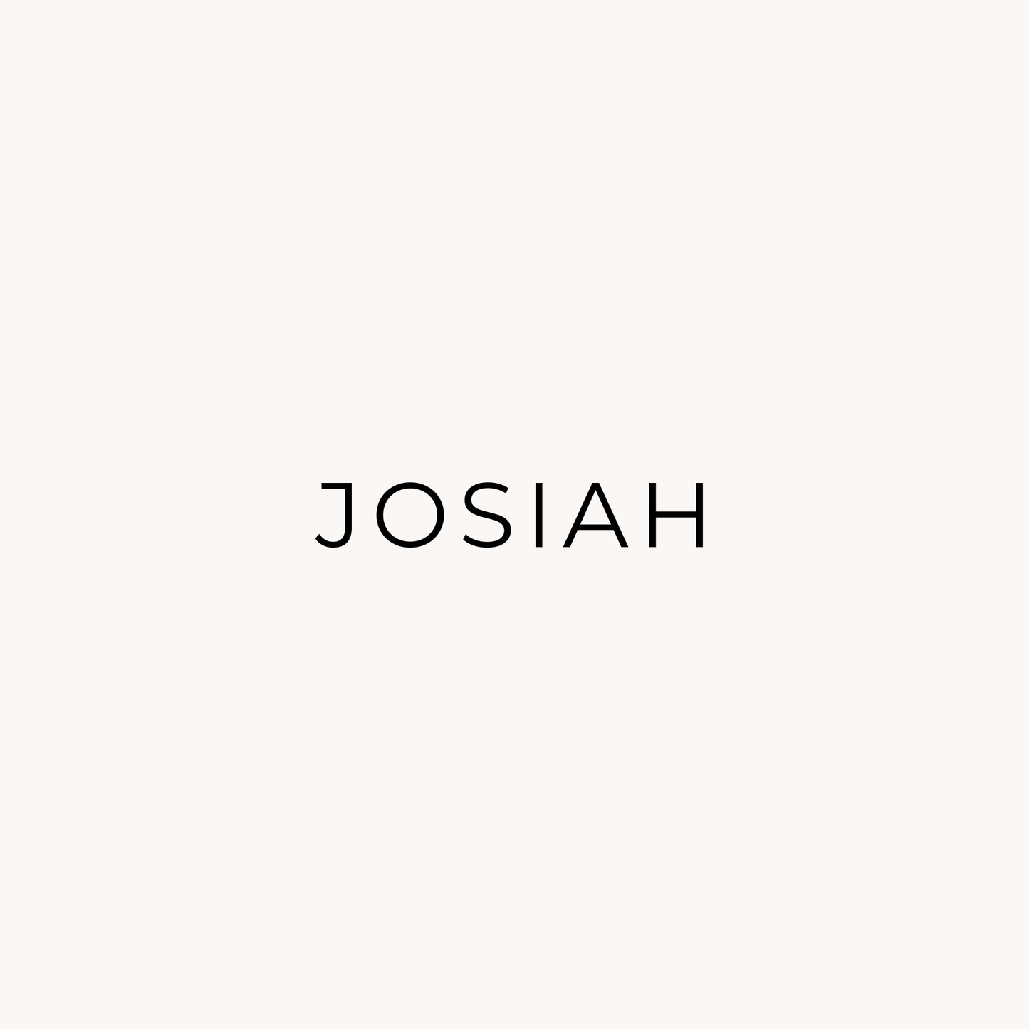 Josiah with Heart