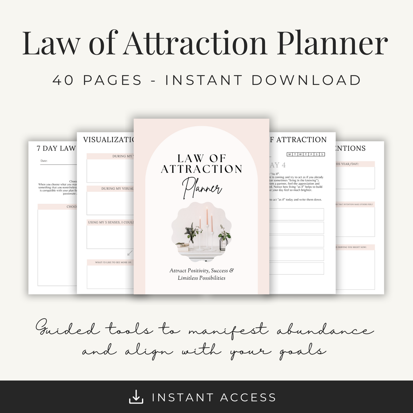 Law of Attraction Planner