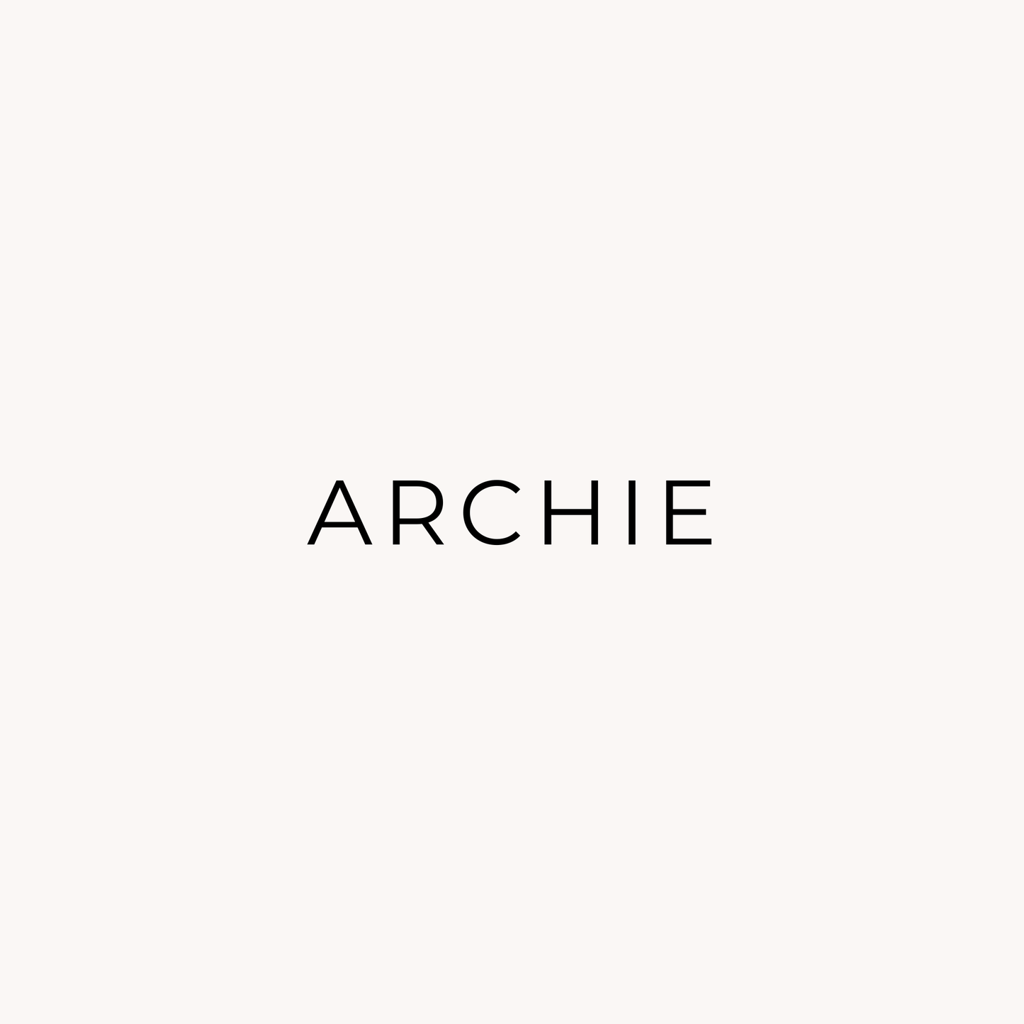 Archie with Heart