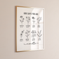 God Says You Are – Personalized Bible Verse Wall Art