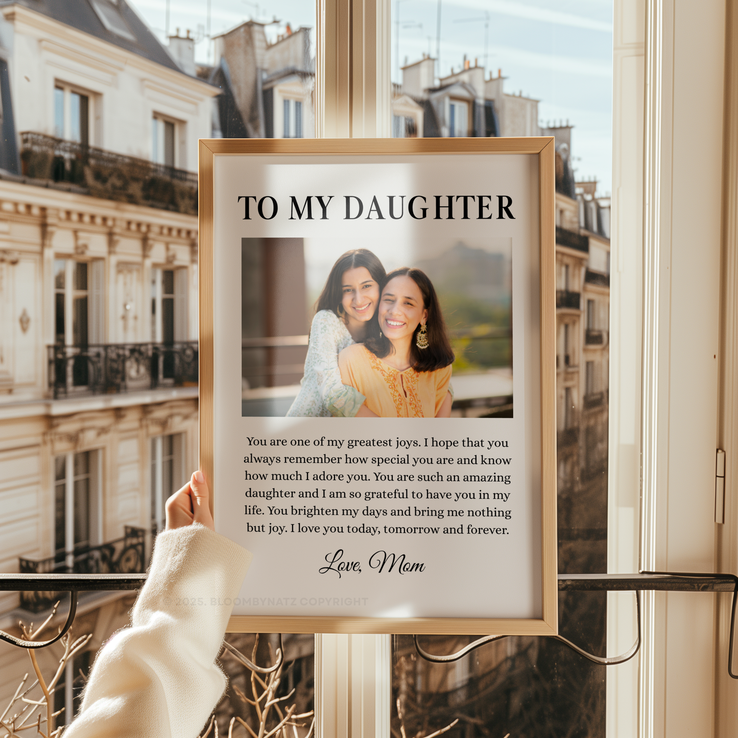 To My Daughter – Digital Wall Art 001