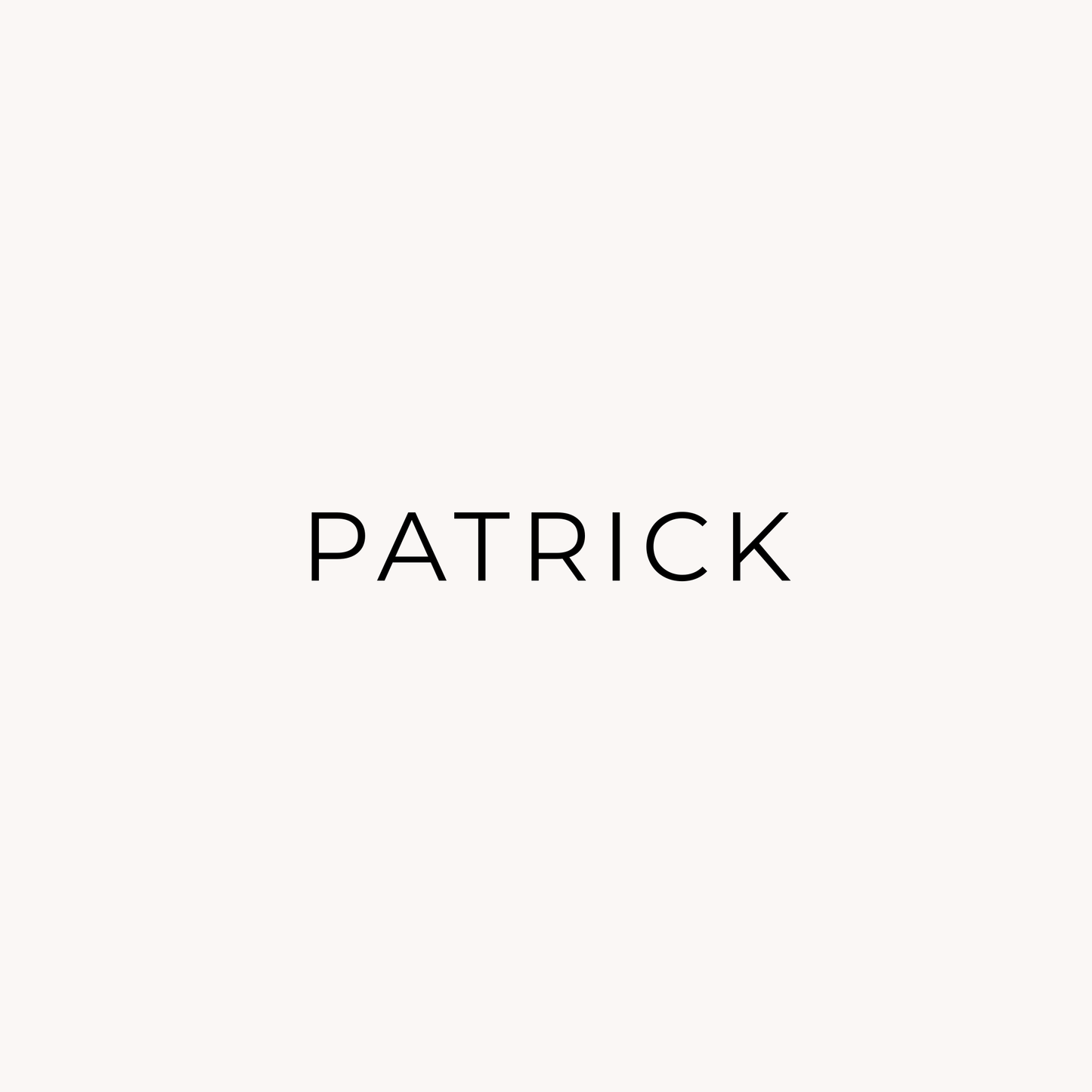 Patrick with Heart