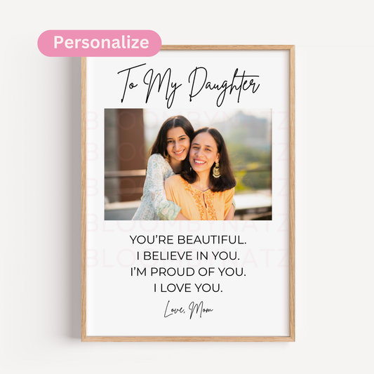 To My Daughter – Digital Wall Art 004