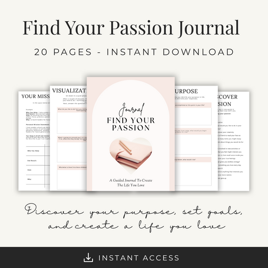 Find Your Passion Journal