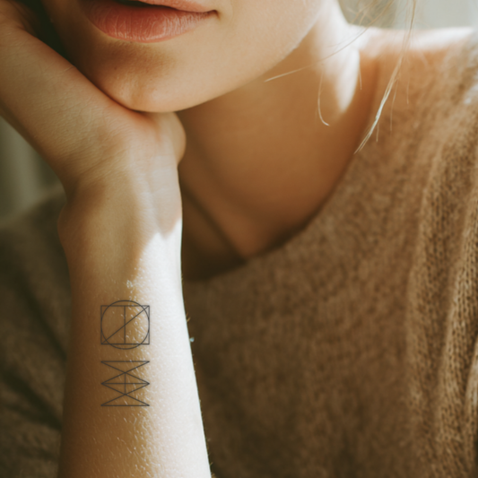 Premade Quote Tattoo Design in English