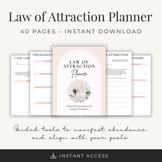 Law of Attraction Planner
