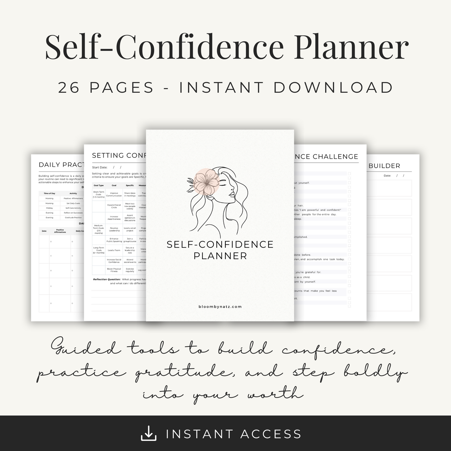 Self-Confidence Planner