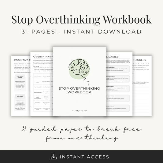 Stop Overthinking Workbook