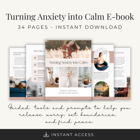 Turning Anxiety into Calm E-book